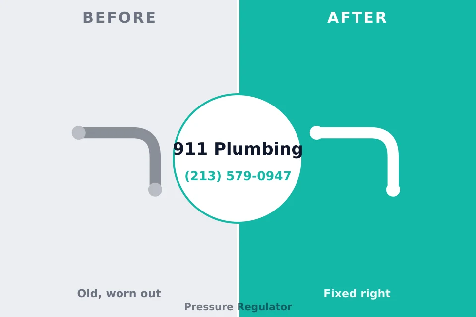 Before and after: plumbing repair Paloma Creek, TX